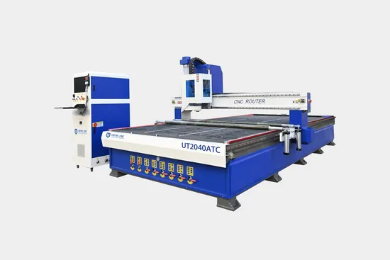 Woodworking Atc CNC Router Machine with Linear Tool Changer and Press Roller 2000*4000mm