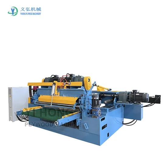 Hot Sell Full Automatic 8/9 Feet Log Veneer Rotary Peeling Lathe Exported Asia