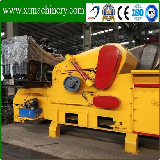 20mm-30mm Output Size, 6PCS Cutting Blades Siemens Motor Tree Log Wood Mulcher