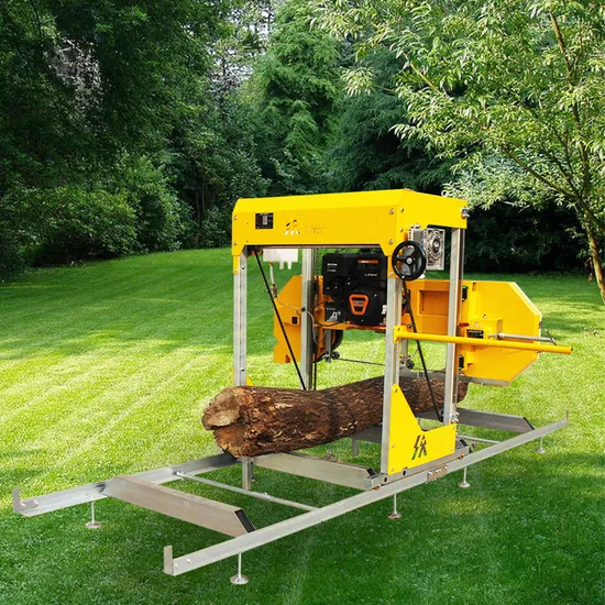 Portable Band Sawmill Wood Saw Mill Lumber Wood Machine