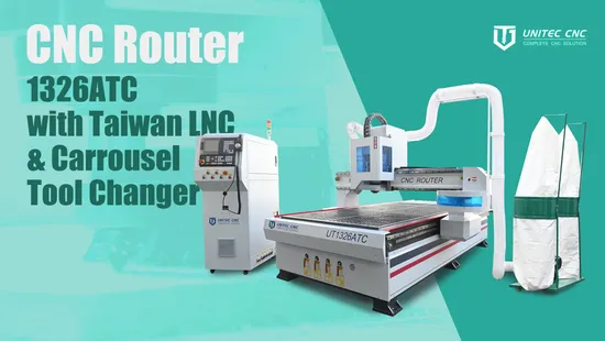 Factory Price OEM CNC Couter Nesting Machine Woodworking CNC Wood Router 3 Axis Atc Wood 3D 1325 Atc CNC Router for Wood