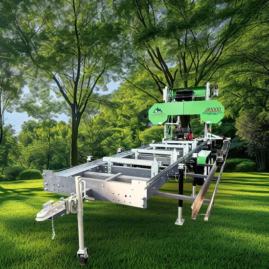 Mobile Hydrculic Bandsaw Horizontal Portable Band Sawmill