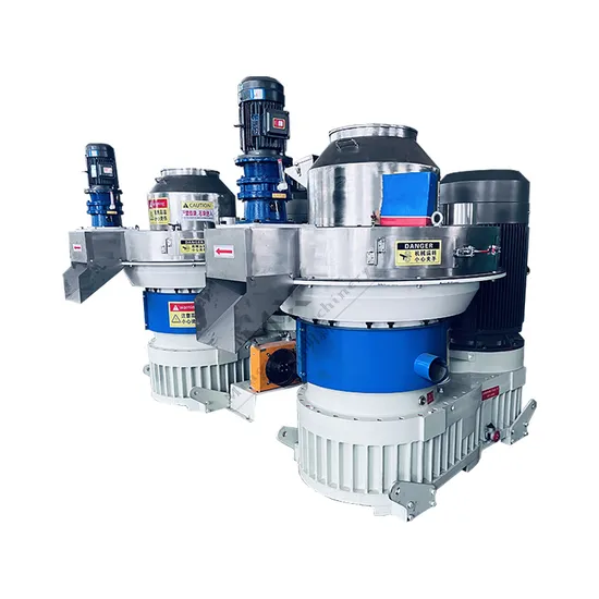 Ring Type Grass Husk Straw Stalk Biomass Wood Pellet Pressing Mill Machine