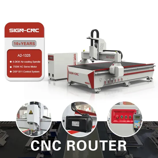 4*8 FT Atc CNC Wood Router Machine 1325 Acrylic Wood CNC Router Price with Vacuum Table