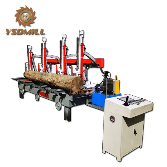 Yah40-600 Woodworking Saw Log Carriage with Vertical Woodworking Band Saw Machine