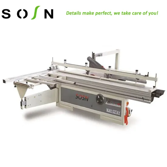 Wood Cutting Sliding Table Saw for Furniture Making