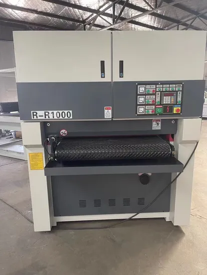 Automatic Stainless Steel Aluminum Plate Belt Sander Sanding Machine for Metal Sheet/Wood