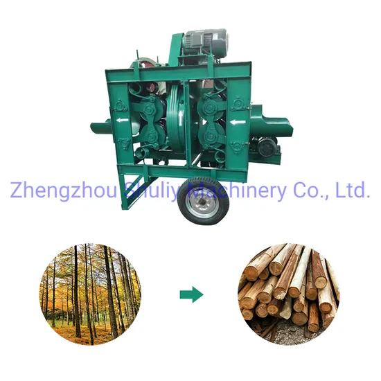 Vertical Wood Peeling Machine Wood Log Debarker