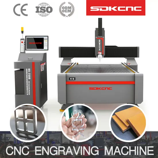 3 Axis Plastic and Wood CNC Router Equipment