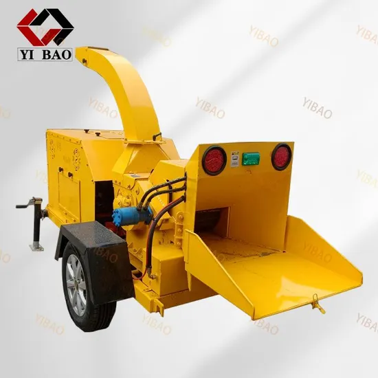 40HP Mobile Home Used Garden Shredder Wood Tree Branch Crusher Wood Branch Shredder Lea Chipper Cutting Machine Wood Chipper