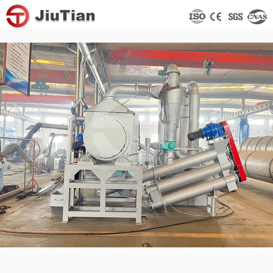 Wood Chips Continuous Carbonization Machine for High - Quality Charcoal Production Biomass Pyrolysis Equipment