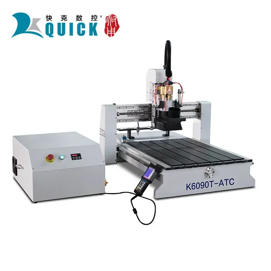 Popular Models 5PCS Auto Tool Changers Liner Type Small CNC Carving Machine 6090 Wood Router