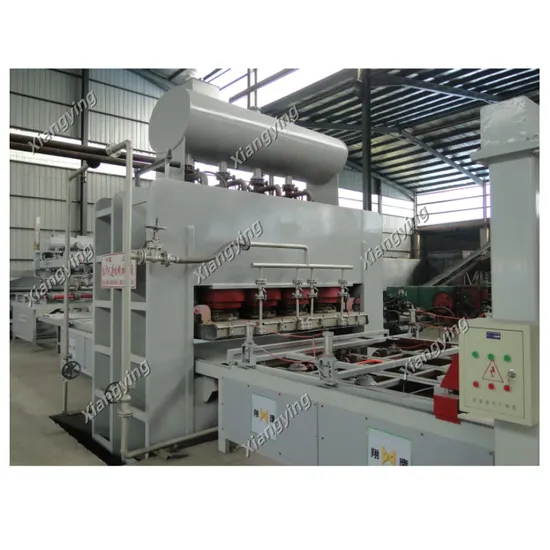 Short Cycle Melamine Lamination Hot Press Machine for Particle Board/MDF