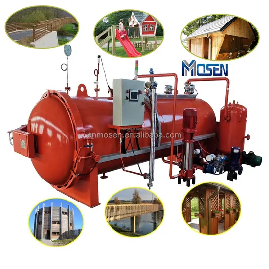 Customized Industrial CCA Wood Impregnation Plant Timber Pressure Treatment Autoclave for Wood Preservation