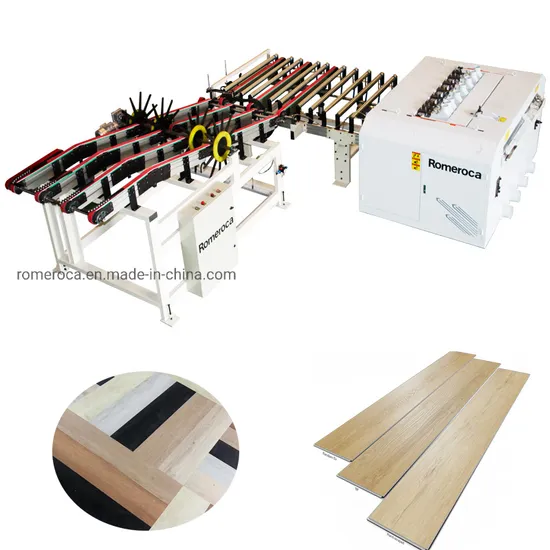 Spc Flooring Multi-Blade Saw Cutting Machine