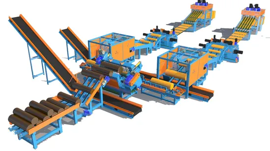 Advanced 4FT Twins Peeling Line for Plywood Machinery Woodworking Machinery