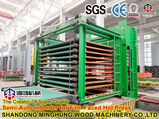 Plywood Panel Hot Press Machine for Filmed Faced Plywood Production