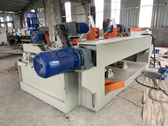 High-Speed 4-Foot Wood Log Veneer Peeling Machine for Efficient Processing