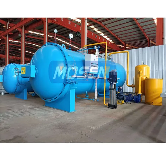 Automatic Industrial Timber Pressure Treated Impregnation Autoclave for Wood Wooden Poles Treatment Plant Processing