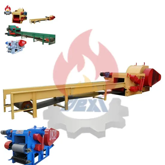 Gx216 55kw Drum Wood Chipper Wood Chips Making Machine