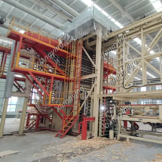Oriented Standard Board Particle Board Laminative Strong Board OSB Making Machine Soguk Pres Makinesi
