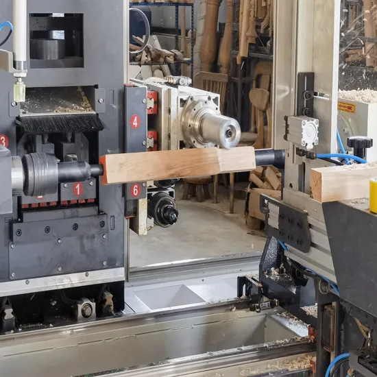 4 Axis Linkage Intelligent CNC Woodworking Lathe