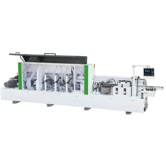Woodworking Door Mat Automatic Wood PVC MDF Grooving Double Edge Banding Machine