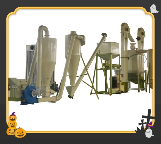 Low Price Big Gear Ring Die Type Straw Pellet Line