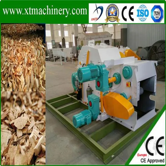 High Quality, Siemens Engine, 2 Blades Wood Chipper for Fuel Boiler