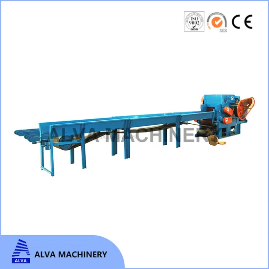 China Alva Wood Chipper Multi Functional Wood Crusher, Fully Automatic Wood Crushing Equipment, China Alva Machinery