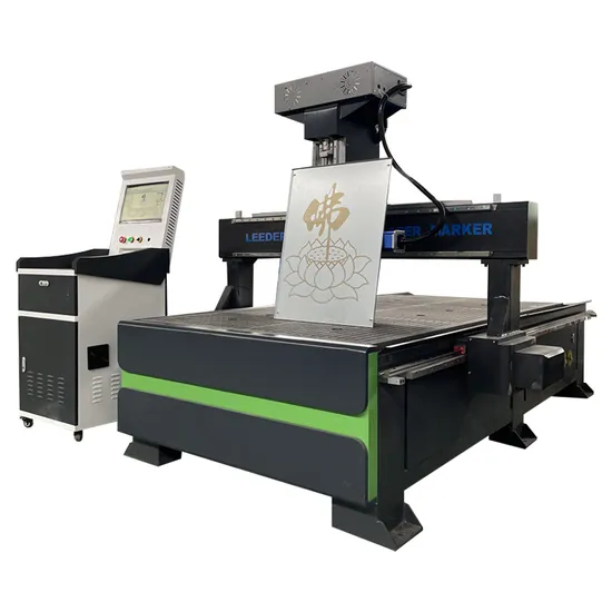 Automatic Sandblasting Drilling Removing Paint Glass Mirror Stainless Steel Laser Engraving Marking Machine