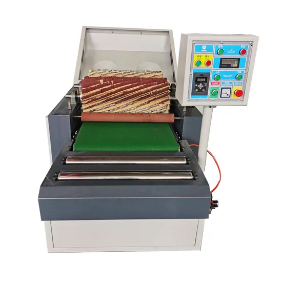 Wood Panel Furniture MDF Sanding Machine Automatic Wood Polish Brush Machine for MDF Door