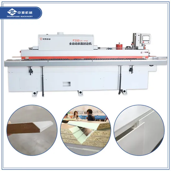 45 Degree Edge Banding Machine PVC Beveled Edge Banding Machine