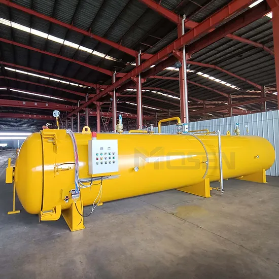 Automatic High-Pressure Wood Preservative Treatment Machine Timber Vacuum Impregnation Autoclave New Inclined Pump Woodworking