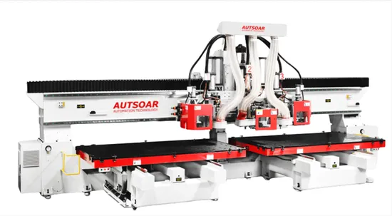 Hot Selling Simple and Easy to Operate Three-Axis Double Table Automatic Knife Changing Furniture Carving Machine