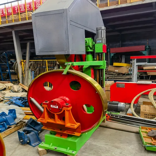 Manual Log Feeder Bandsaw Semi Auto Wood Carriage Band Saw CNC Sawmill