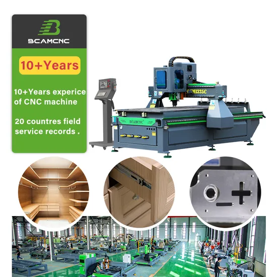 China 3 Axis CNC Router Machine Cut with Knife Woodworking Panel Furniture Cutting Machine