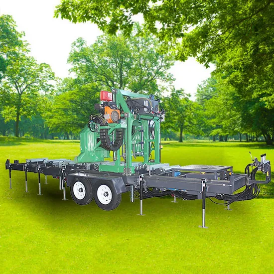 Wood Cutting Saw Mill Machines Hydraulic Horizontal Band Sawmill