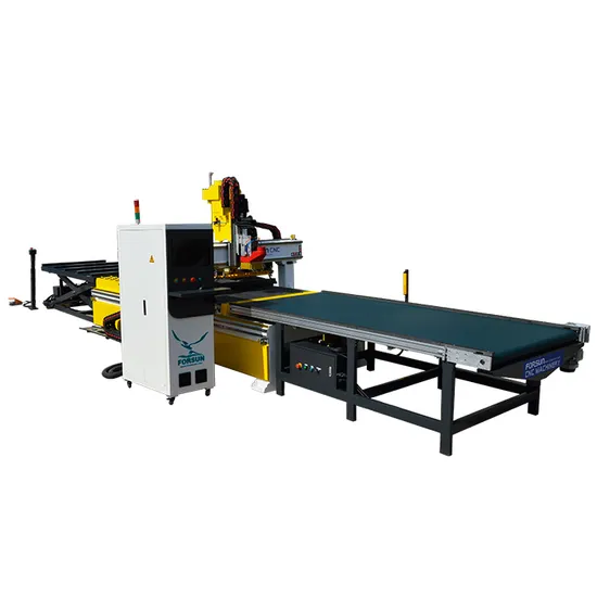 Horizontal Drilling Machine CNC Router 1325 Highly Automated Nesting Solution with Automatic Loading and Unloading System
