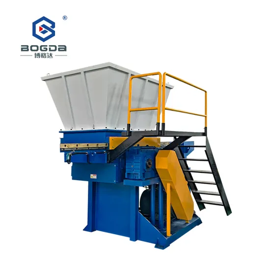 One Shaft Industrial Shredder Machine for Waste Plastic Lump Recycling