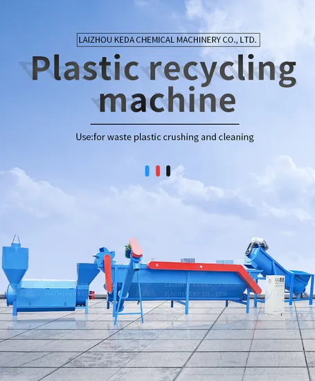 Plastic PP/HDPE/LDPE/LLDPE/ABS/PS/PVC/PC/BOPP Bottle/Film/Bag/Drum/Pallet/Pipe/Container/Box/Jar/Barrel Washing Line Crushing Plant Recycling Machine