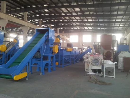 Electric Automatic Pet Recycling Hot Washing Machine with High Output