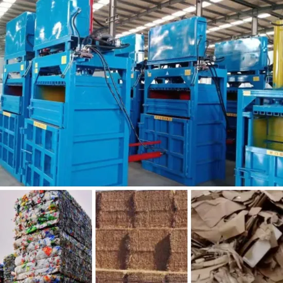 Competitive Price Plastic PE PVC HDPE Pet Bottle Baling Press Machine