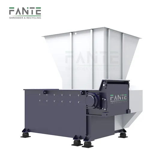 Waste Plastic Single Shaft Shredder Crusher