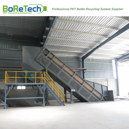 Bale Breaker for Waste Pet Bottle Plastic Recycling Crushing Plant