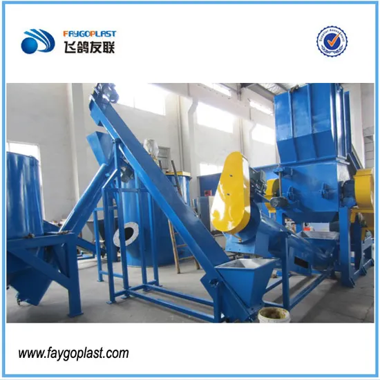 Stable Production Plastic Pet PP PE Bottle Recycling Washing Line
