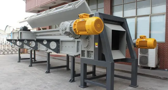 Multi-Screw Large Pipe Shredder - J Series 1200 for Pipe/Bin/Container/Rolled Material