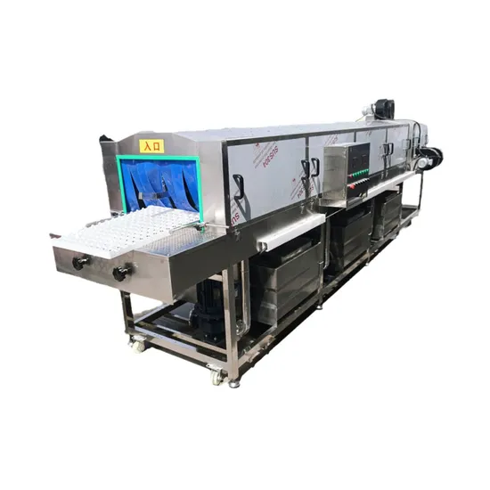 Industrial Tray Basket Pallet Washing Machine Fruits Vegetables Washer Machine