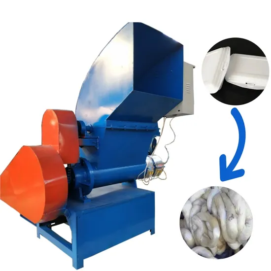 Waste EVA EPE Foam Recycling Machine Foam Crushed Machine