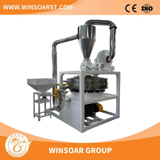 PVC Pulverizer/Plastic PVC Powder Milling Machine/ Grinder Pulverizer for Recycled PVC Waste Material